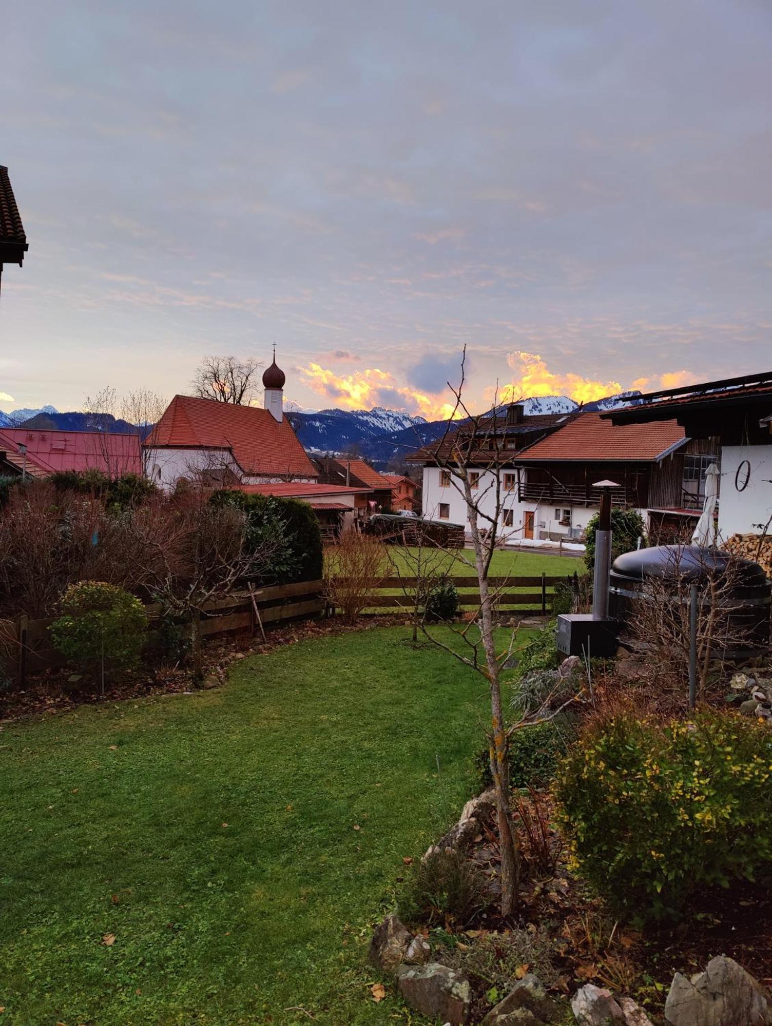 Gaestehaus Buchenberg In Hinang ซอนโทเฟิน ภายนอก รูปภาพ