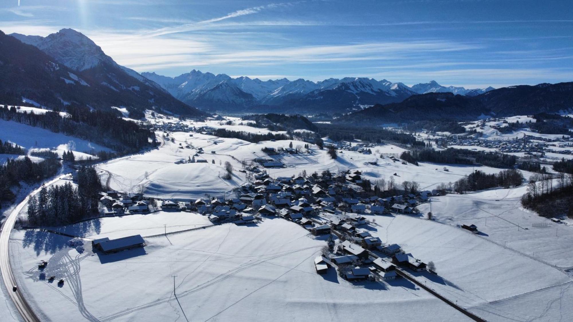 Gaestehaus Buchenberg In Hinang ซอนโทเฟิน ภายนอก รูปภาพ