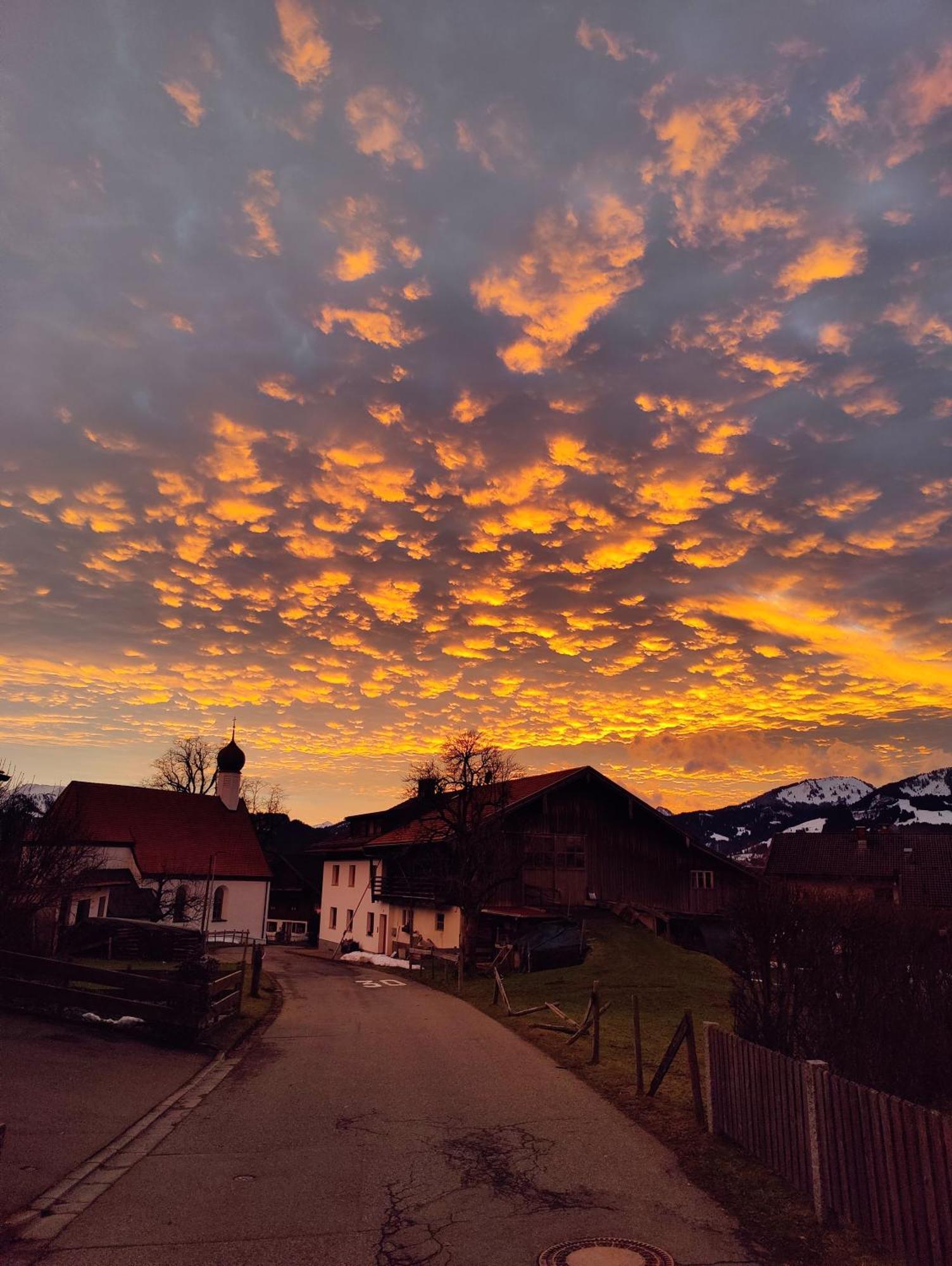 Gaestehaus Buchenberg In Hinang ซอนโทเฟิน ภายนอก รูปภาพ